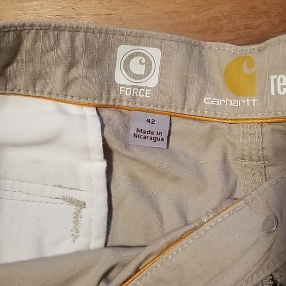 Men's Carhartt Force Tappen cargo shorts - Picture 2 of 3